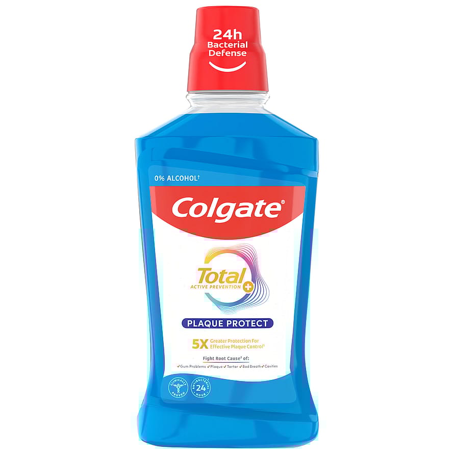 Colgate Total + Plaque Protect Mundskyl 500 ml
