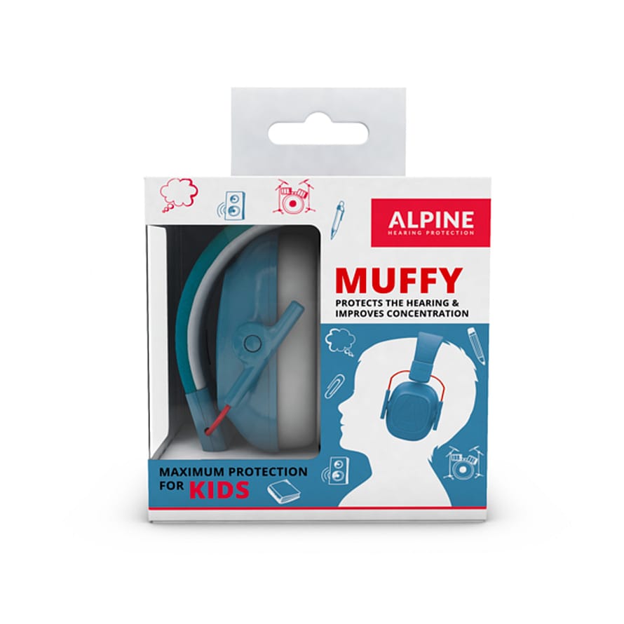 Alpine Hearing Protection Høreværn Muffy Kids Blue