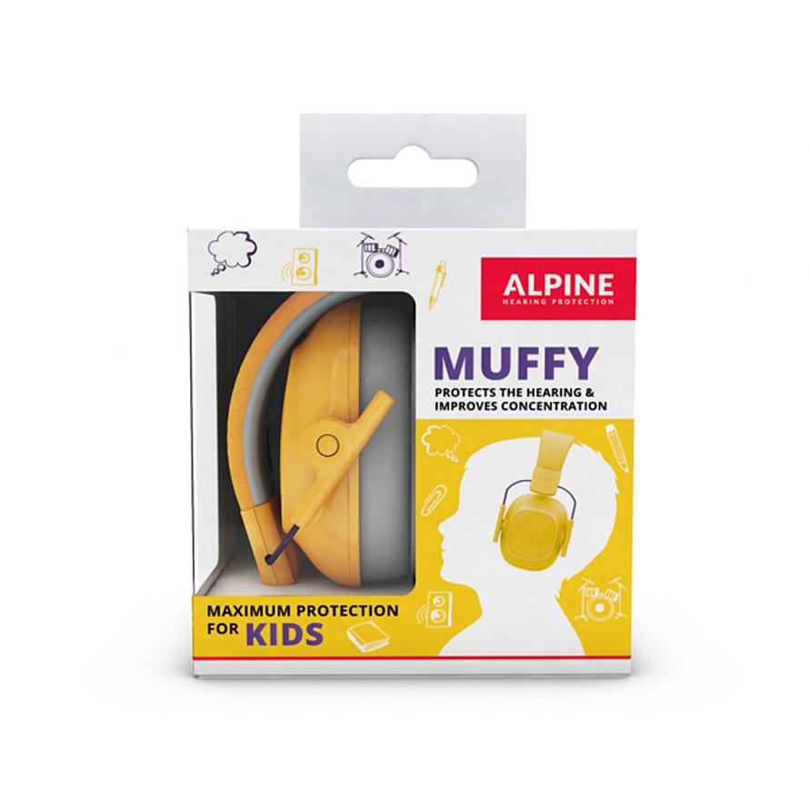 Alpine Hearing Protection Høreværn Muffy Kids Yellow