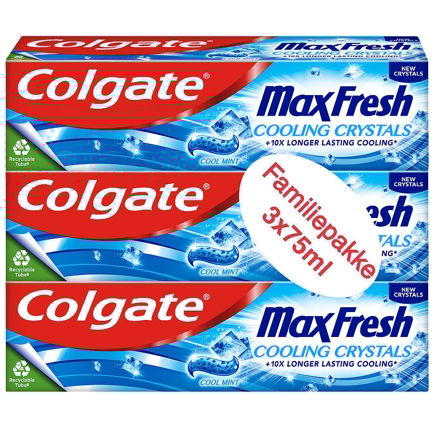 Colgate Tandpasta Max Fresh Cool Mint 3x75 ml