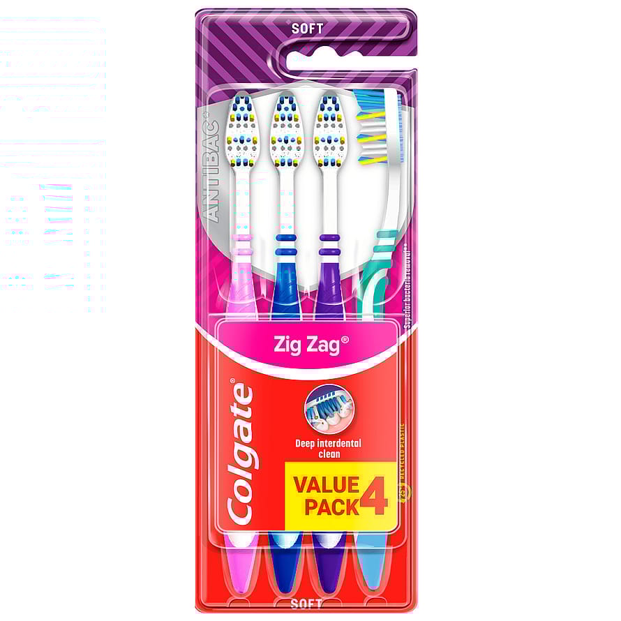 Colgate Zig-Zag Antibac Soft
