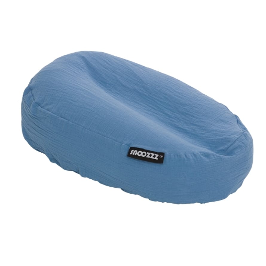 Snoozzz Cover til ammepude Jeans Blue