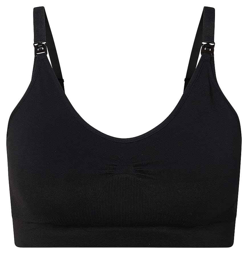 Noppies Hura seamless nursing bra P090 Black XL\XXL