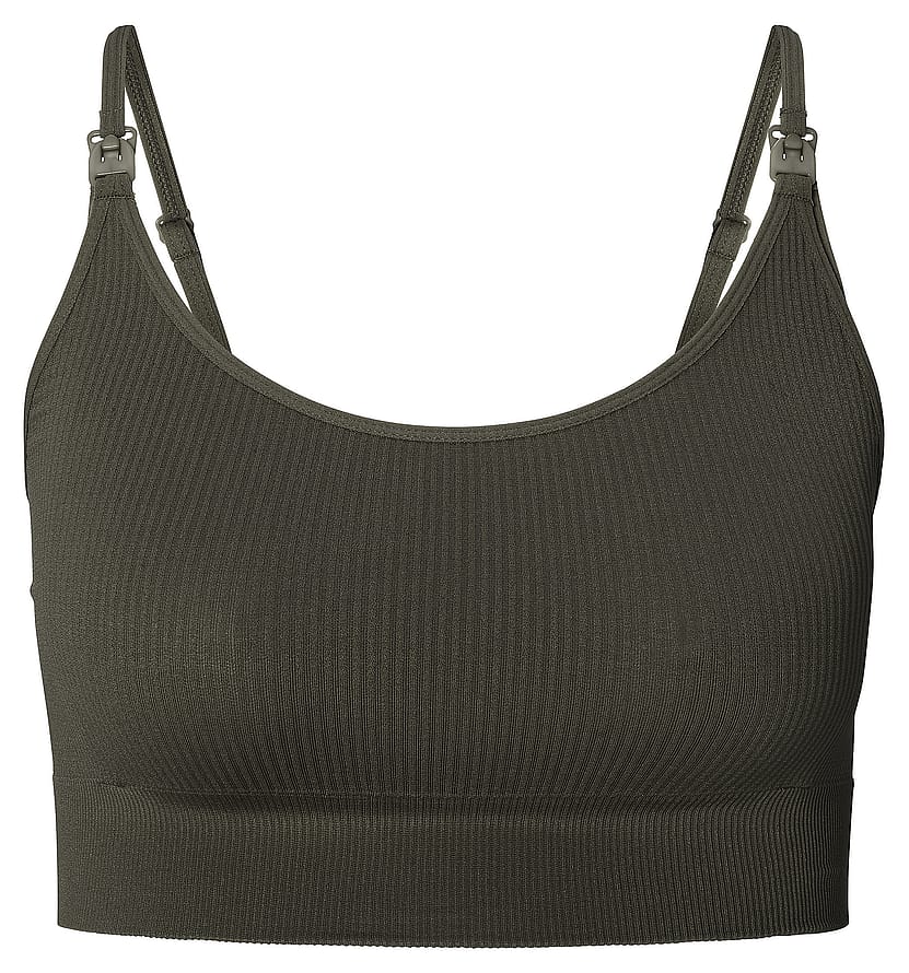 Noppies Mira seamless nursing rib top P627 Olive XS\S