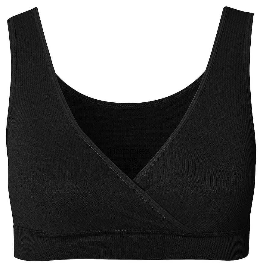 Noppies Gayla seamless nursing top P090 Black XS\S