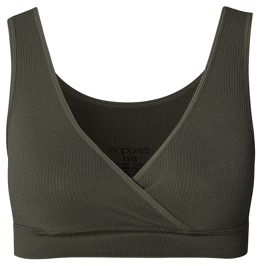 Noppies Gayla seamless nursing top P627 Olive XS\S
