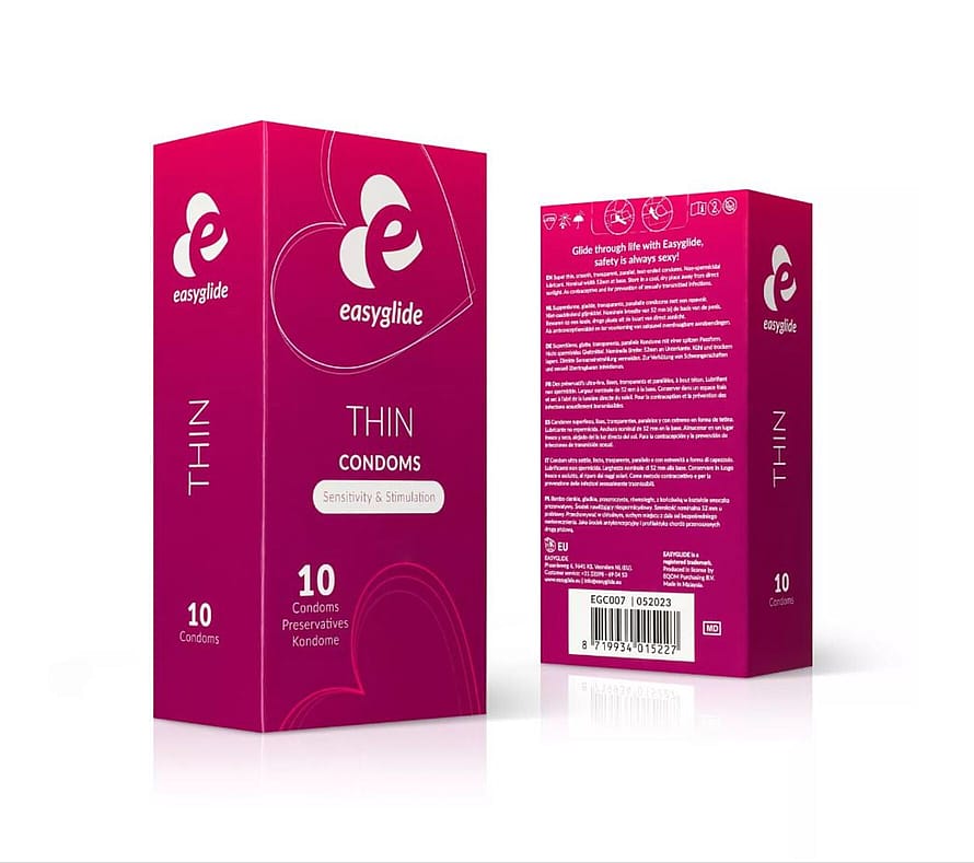 Easyglide Ultra Tynde Kondomer 10 stk