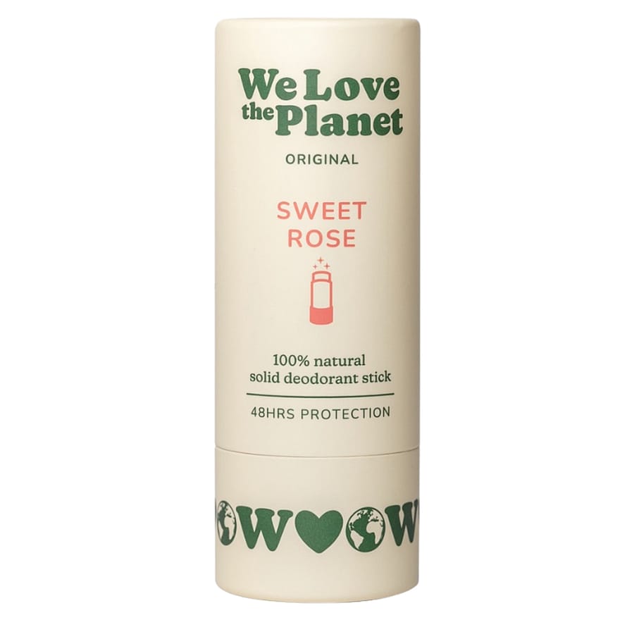 We Love The Planet Deodorant Stick Sweet Rose 40 g