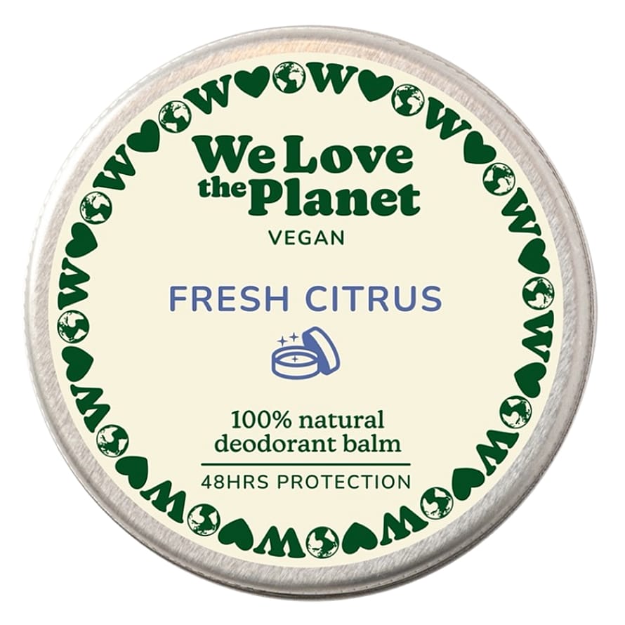 We Love The Planet Deodorant Balm Fresh Citrus 35 g