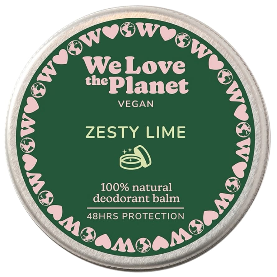We Love The Planet Deodorant Balm Zesty Lime 35 g