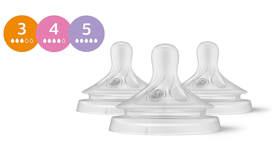 Philips Avent Flaskesut 3-Pak Natural Response Mix & Match