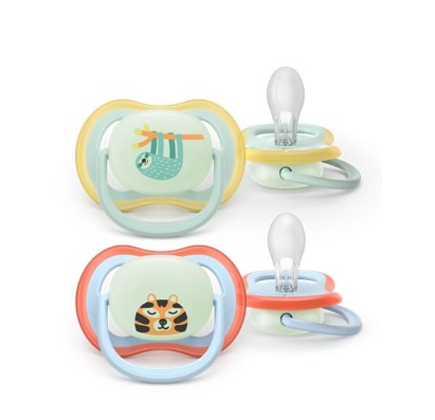 Philips Avent Ultra Air Nighttime lyseblå/lysegrøn 2-Pak 0-6 mdr