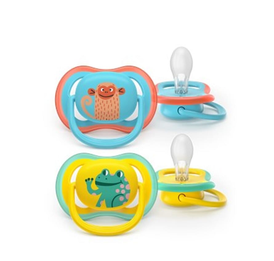 Philips Avent Ultra Air Gul/Blå 2-Pak +18 mdr