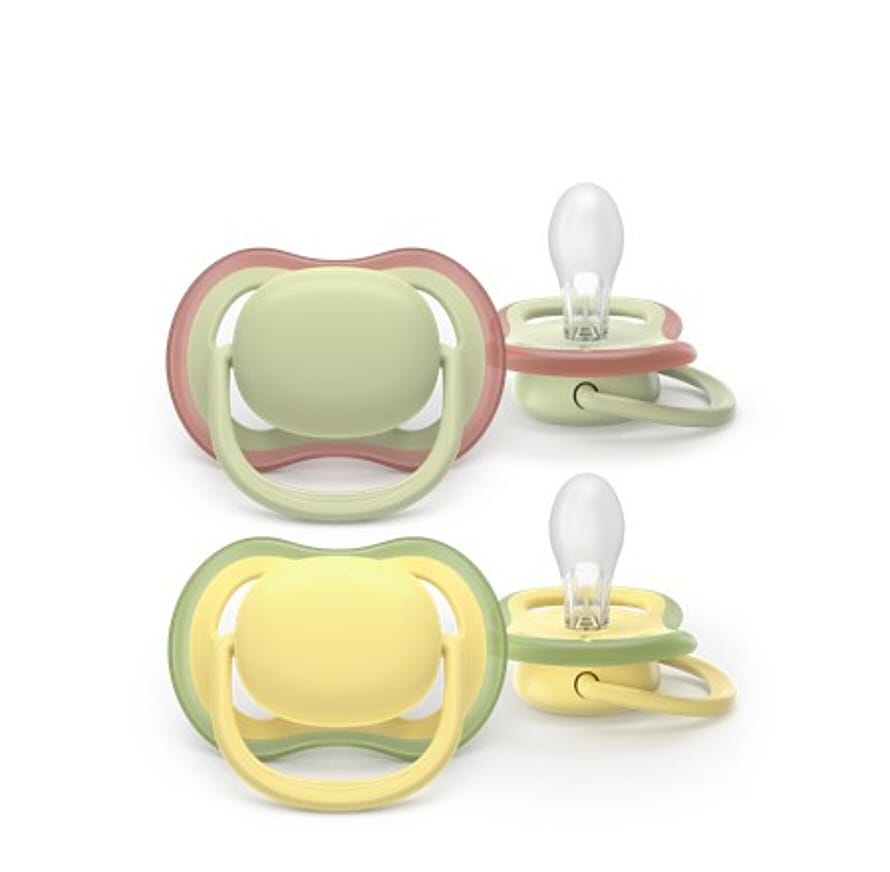 Philips Avent Ultra Air Lysegrøn/Gul 2-Pak +18 mdr