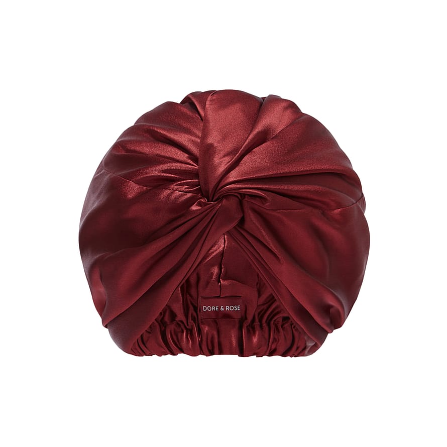 Dore & Rose Premium Silk Bonnet Burgundy