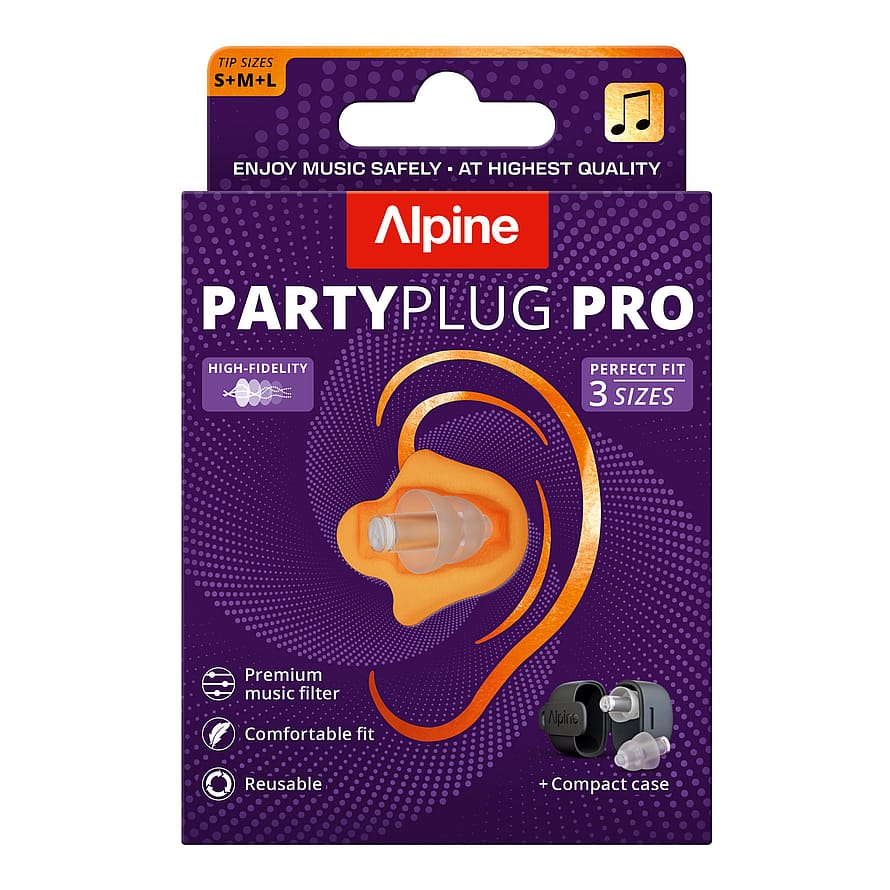 Alpine Hearing Protection PartyPlug Pro Transparent