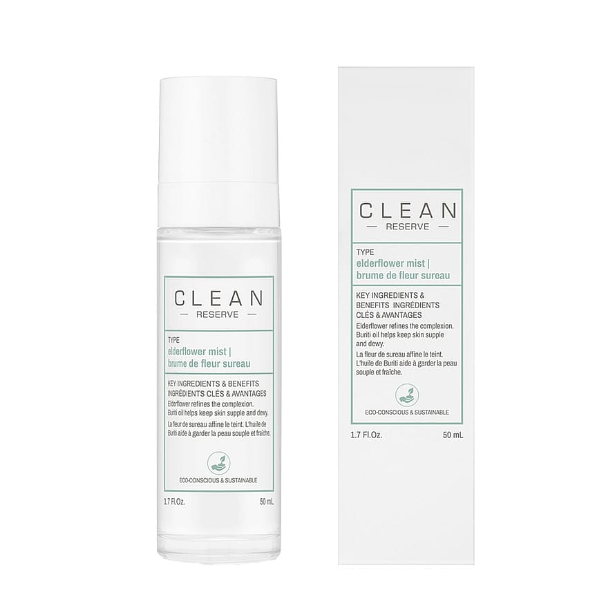 Clean Elderflower Face Mist 50 ml