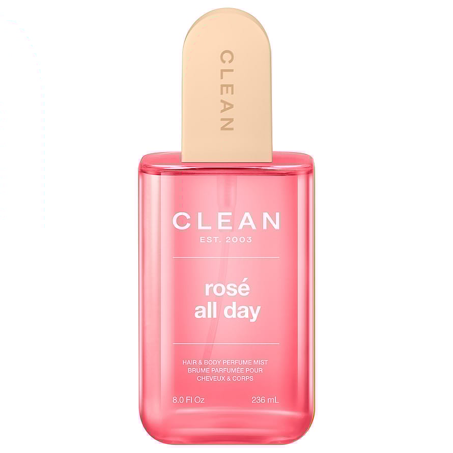 Clean Rosé All Day Hair & Body Perfume Mist 236 ml