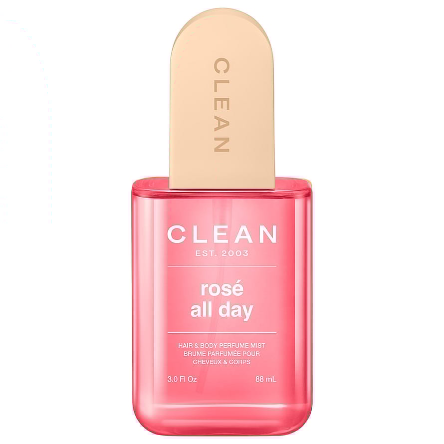Clean Rosé All Day Hair & Body Perfume Mist 88 ml