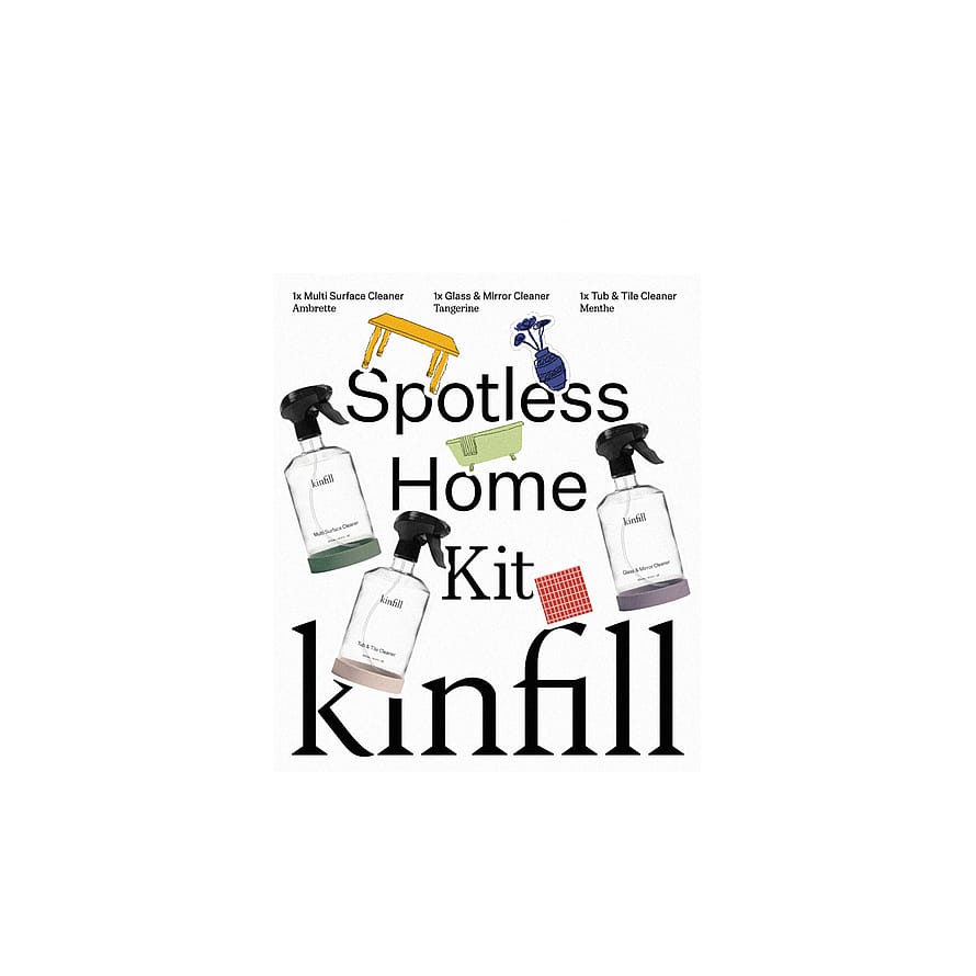 Kinfill Set of 3 Cleaning Starterkits 1500 ml