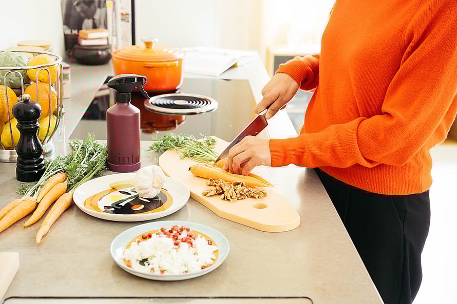 Kinfill Ever bottle prefilled Vienna Aubergine 500 ml