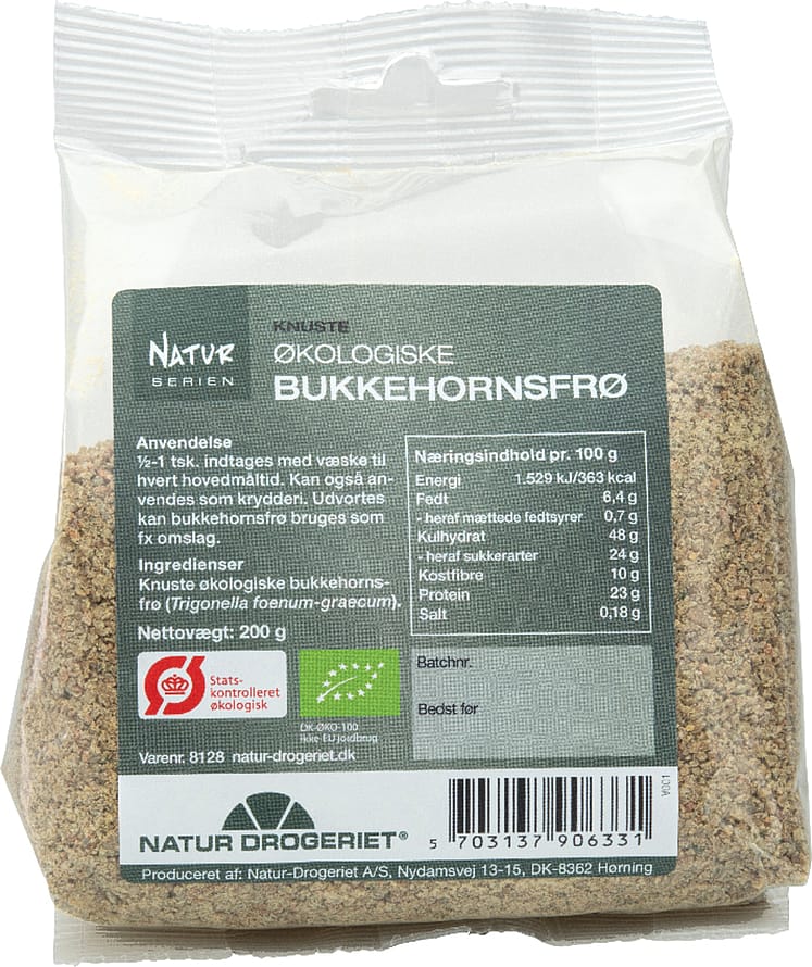 Natur Drogeriet Bukkehornsfrø knust Ø 200 g