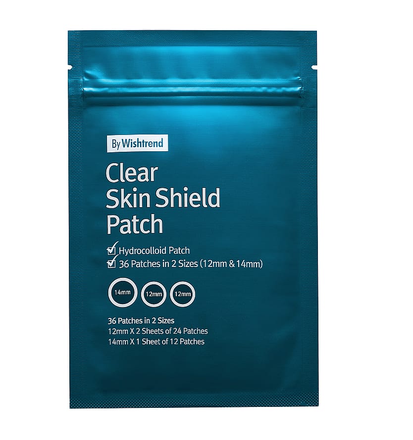 By Wishtrend Clear Skin Shield Patch 36 pcs
