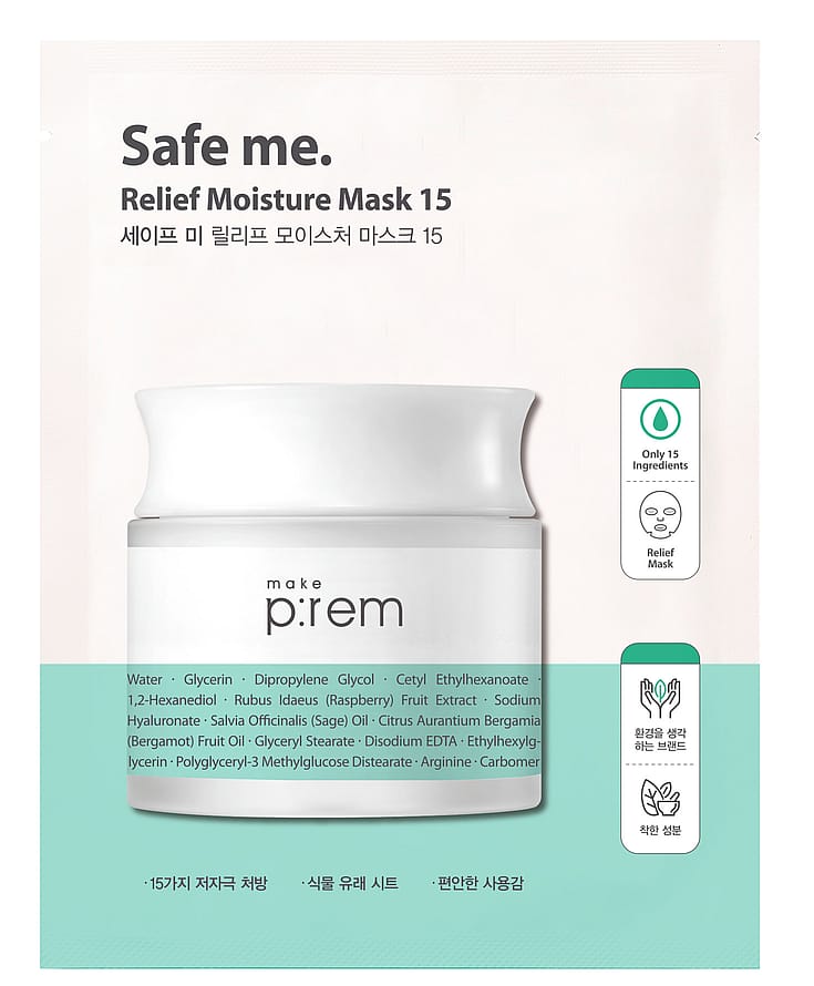 Make P:rem Safe me. Relief moisture mask 25 g