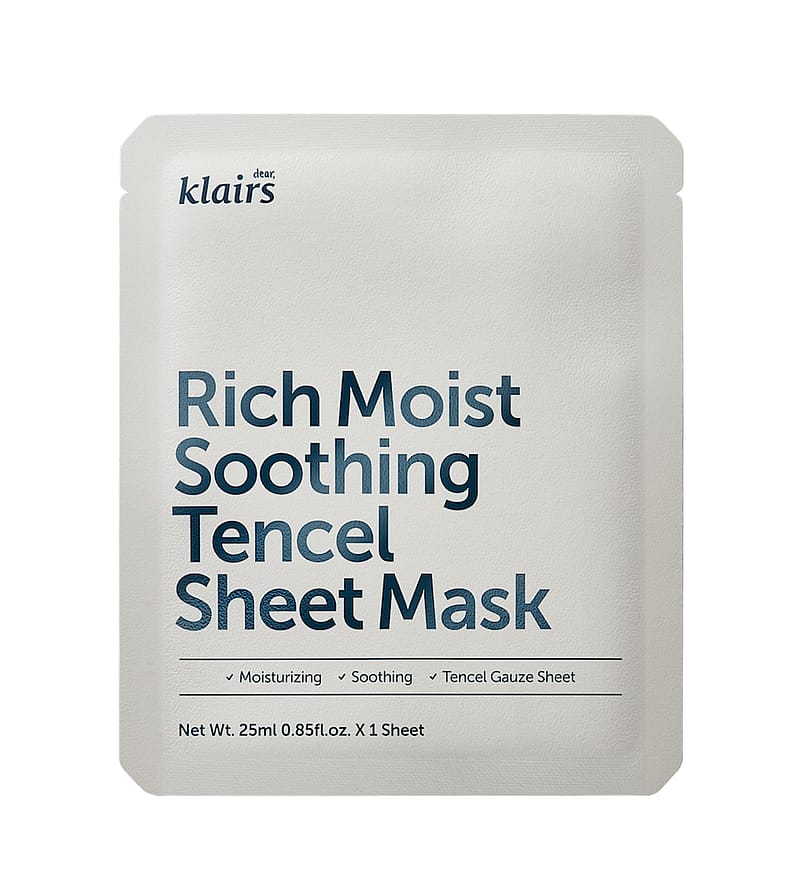KLAIRS Rich Moist Soothing Tencel Sheet Mask