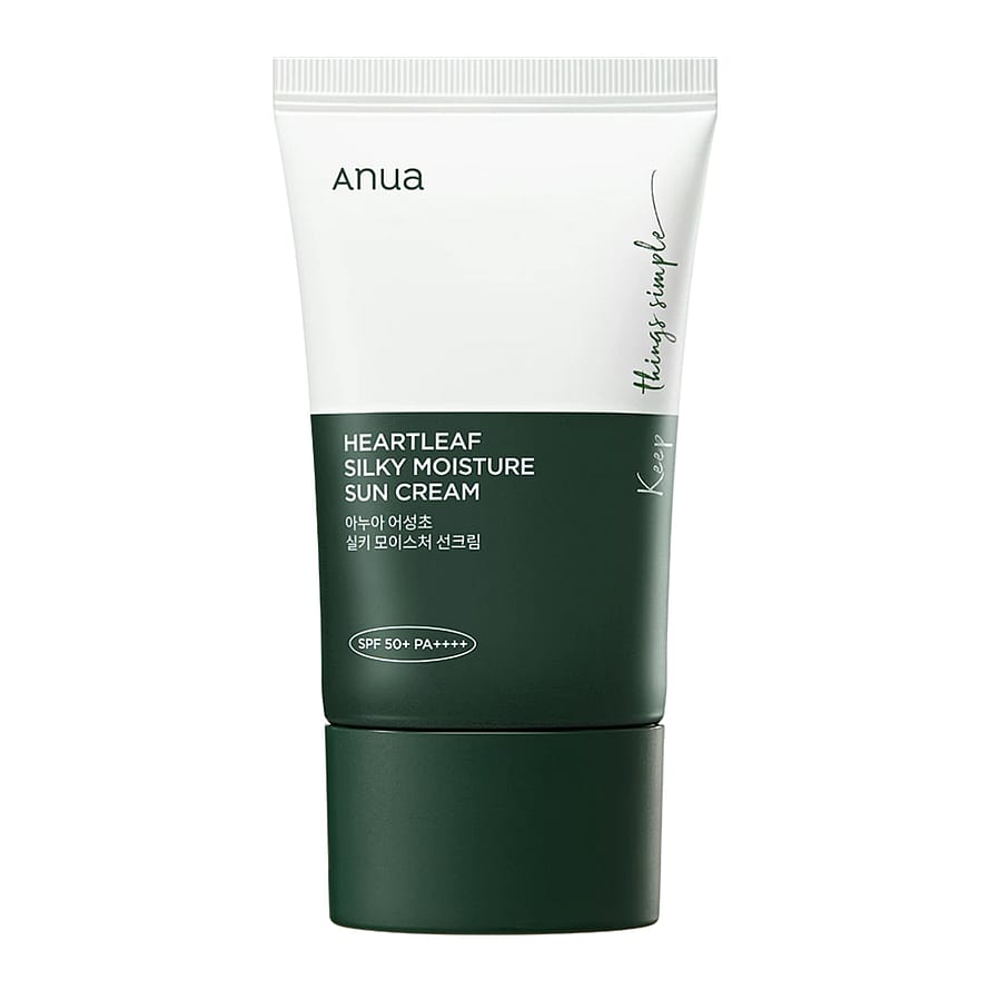 Anua Heartleaf Silky Moisture Sun Cream SPF 50 50 ml