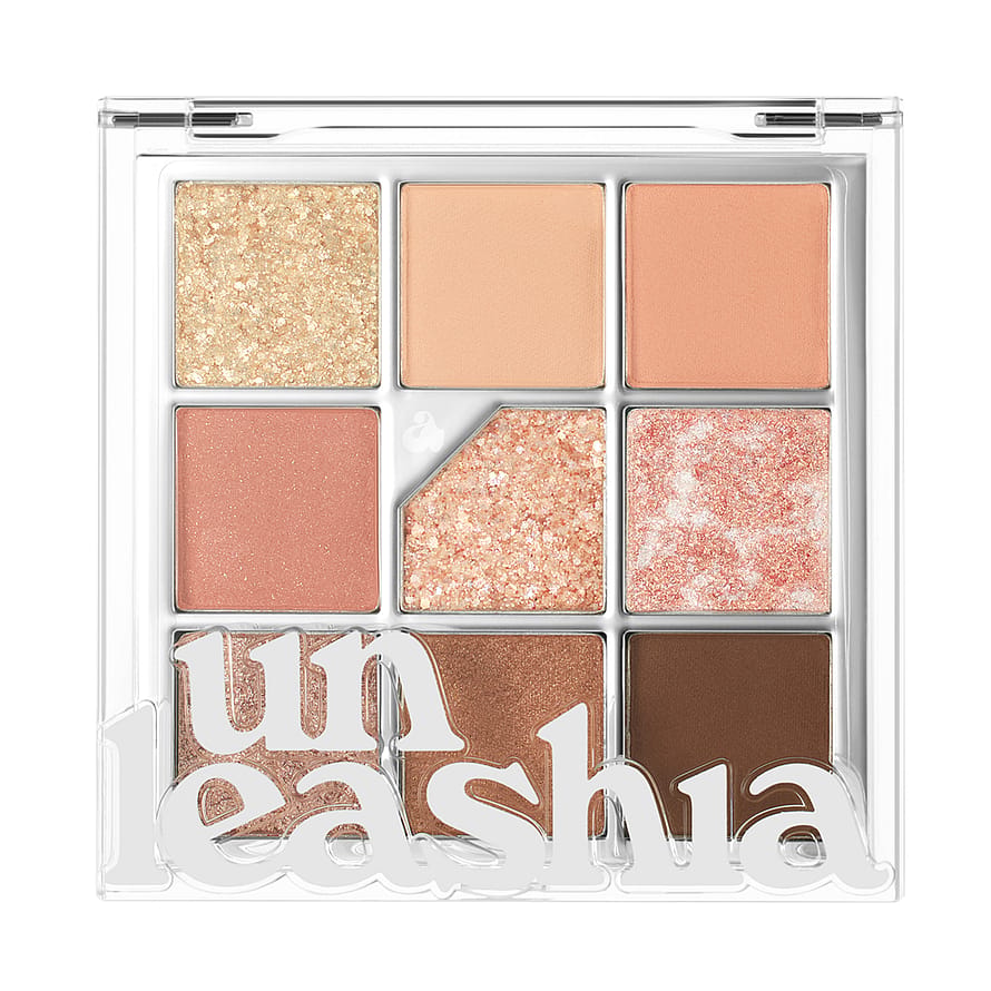 Unleashia Glitterpedia Eye Palette N.3 All of Coralpink