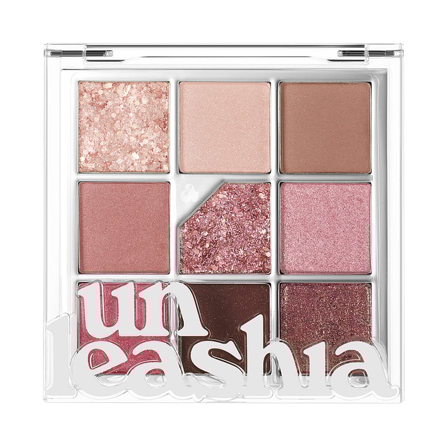 Unleashia Glitterpedia Eye Palette N.5 All of Dusty Rose