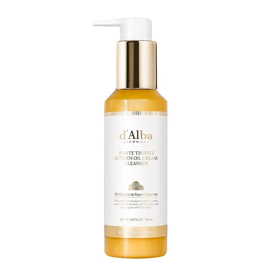 d'Alba White Truffle Return Oil Cream Cleanser 150 ml