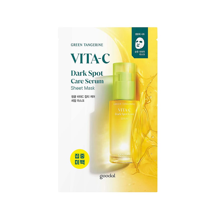 Goodal Green Tangerine Vita C Dark Spot Care Sheet Mask 28 g