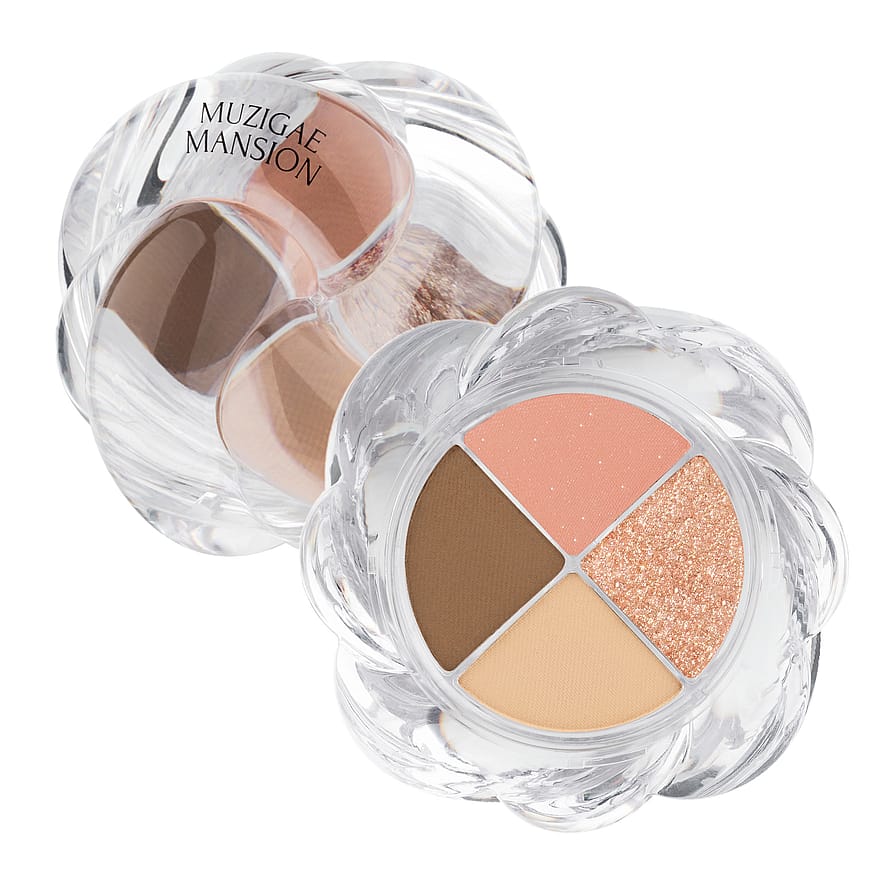 MUZIGAE MANSION Twist Pot Eye Palette 02 Rich Coral