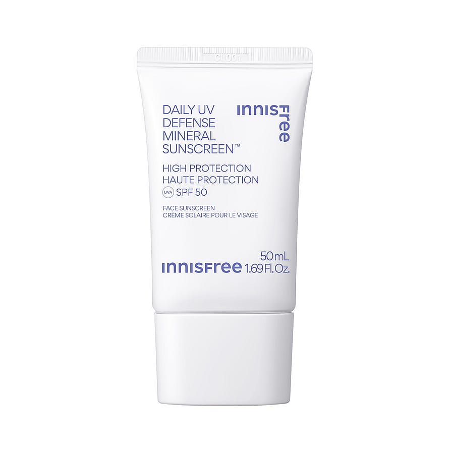 Innisfree Daily UV Defense Mineral Sunscreen SPF 50 50ml