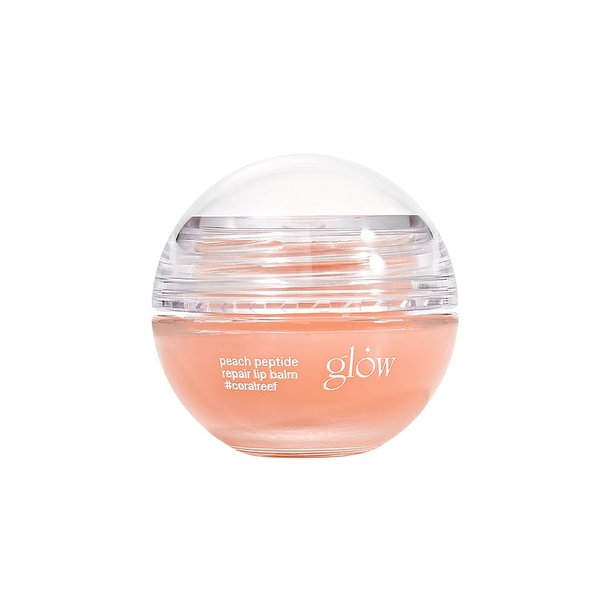 glow Peach Peptide Repair Lip Balm Coralreef