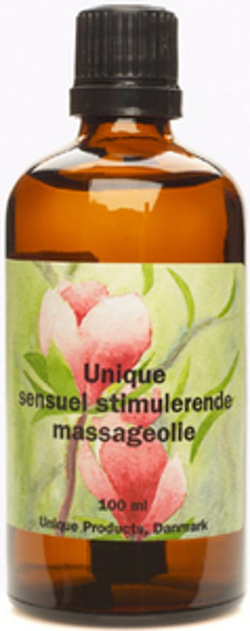 Unique Sensuel stimulerede massageolie 100 ml