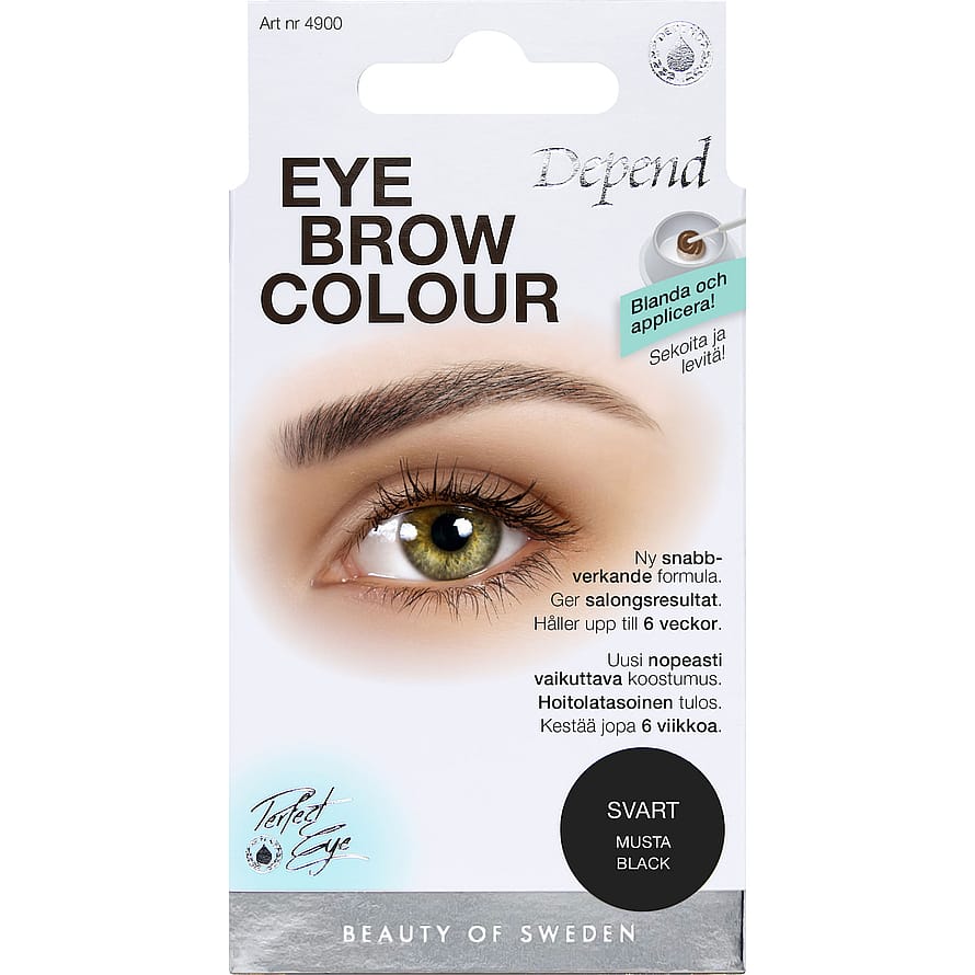 Depend Eyebrow Colour Black