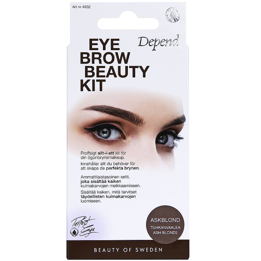 Depend Eyebrow Beauty Kit Ash Blonde