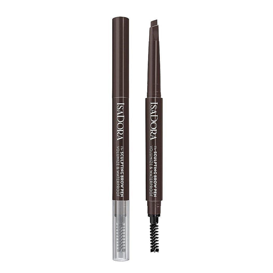 IsaDora The Sculpting Brow Pen Volumize & Waterproof 02 Dark Brown