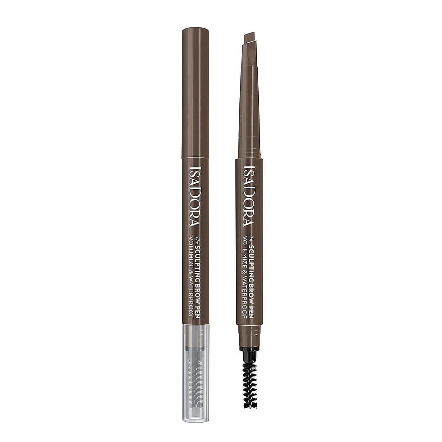 IsaDora The Sculpting Brow Pen Volumize & Waterproof 03 Medium Brown