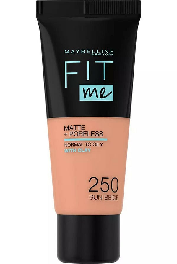 Maybelline New York Fit Me Matte & Poreless Foundation Sun Beige