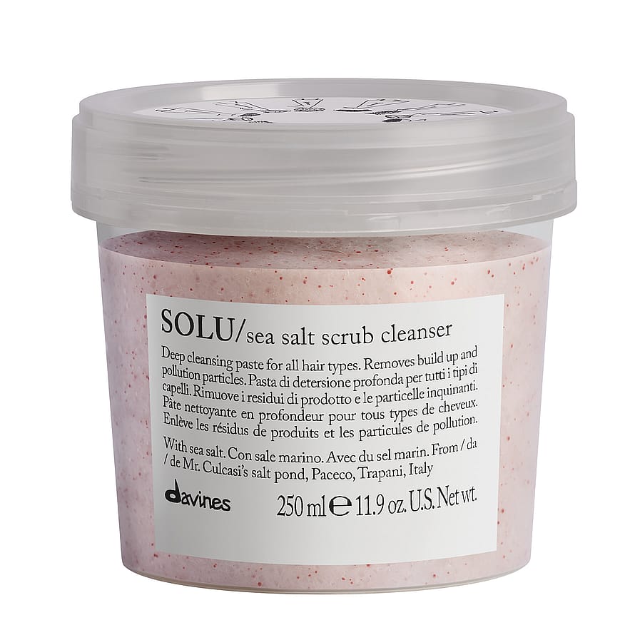Davines Solu Sea Salt Scrub Cleanser 250 ml