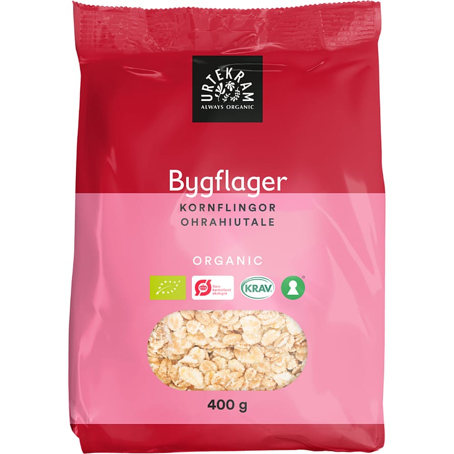 Urtekram Bygflager Ø 400 g