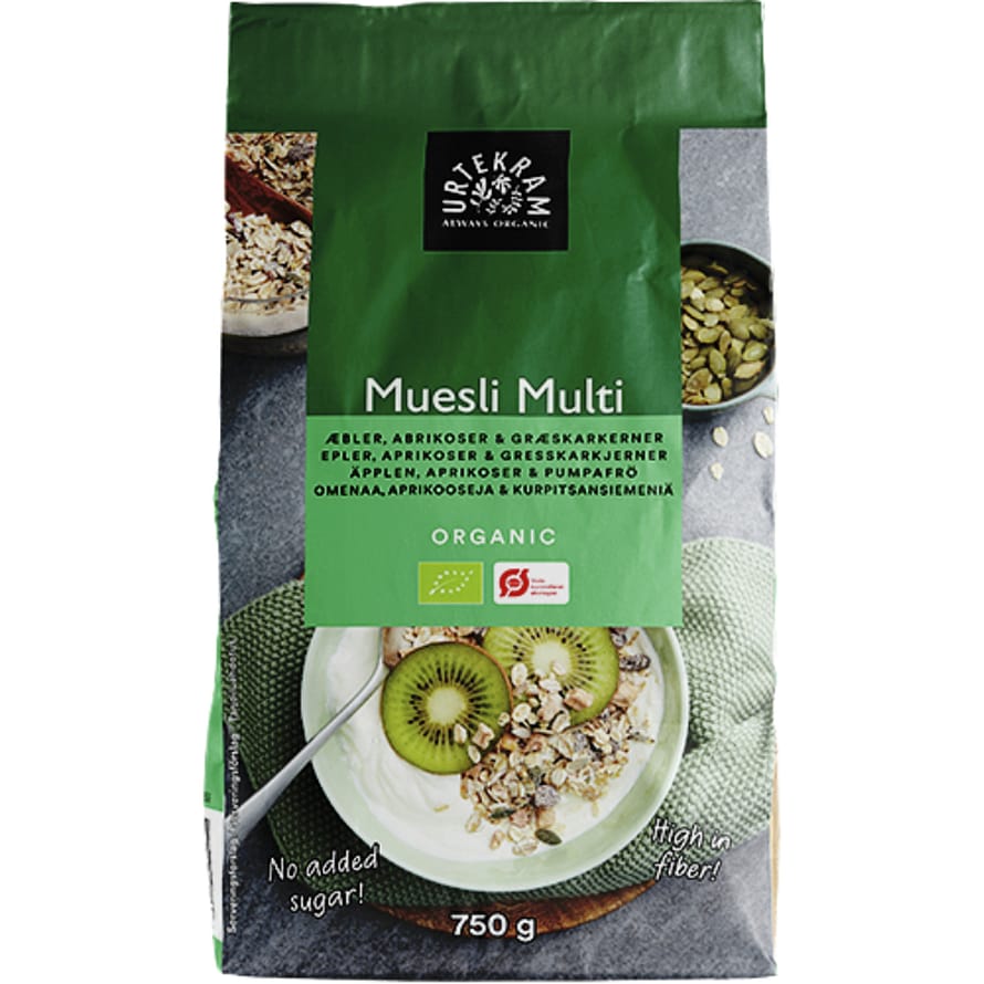 Urtekram Havremysli multi Ø 750 g