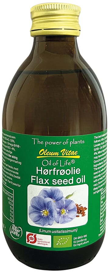 Oil of Life Hørfrø ren Ø 250 ml
