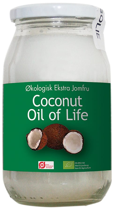 Oil of Life Kokosolie ren jomfru Ø 500 ml