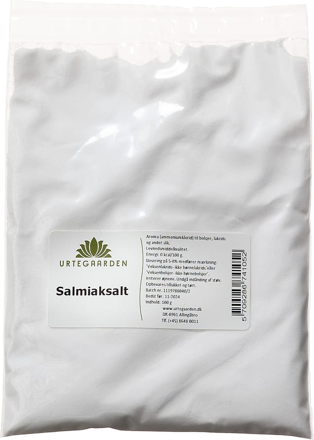Urtegaarden Salmiaksalt 100 g