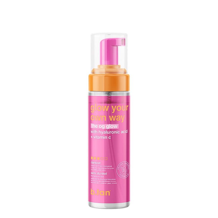 b.tan Glow Your Own Way Self Tan Mousse 200 ml